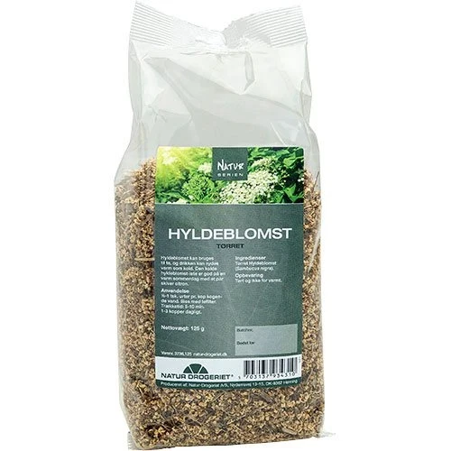 Hyldeblomst Tørret 125 g